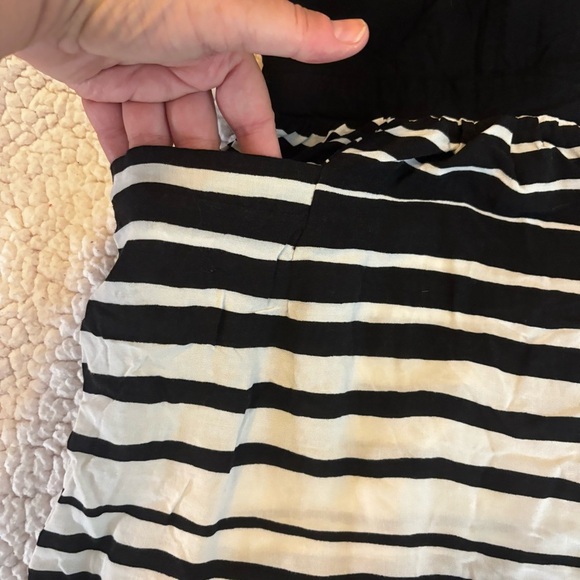 Xhilaration Black and White Strapless Dress - Picture 6 of 10